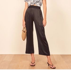 Reformation silk Harland Pants